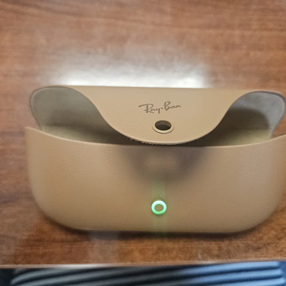 GENUINE RayBan Meta Charger Case - gently used, works perfectly.